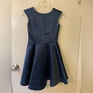 Un Deux Trois Midnight Blue Formal Dress
